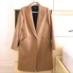 Zara Camel Wool Coat